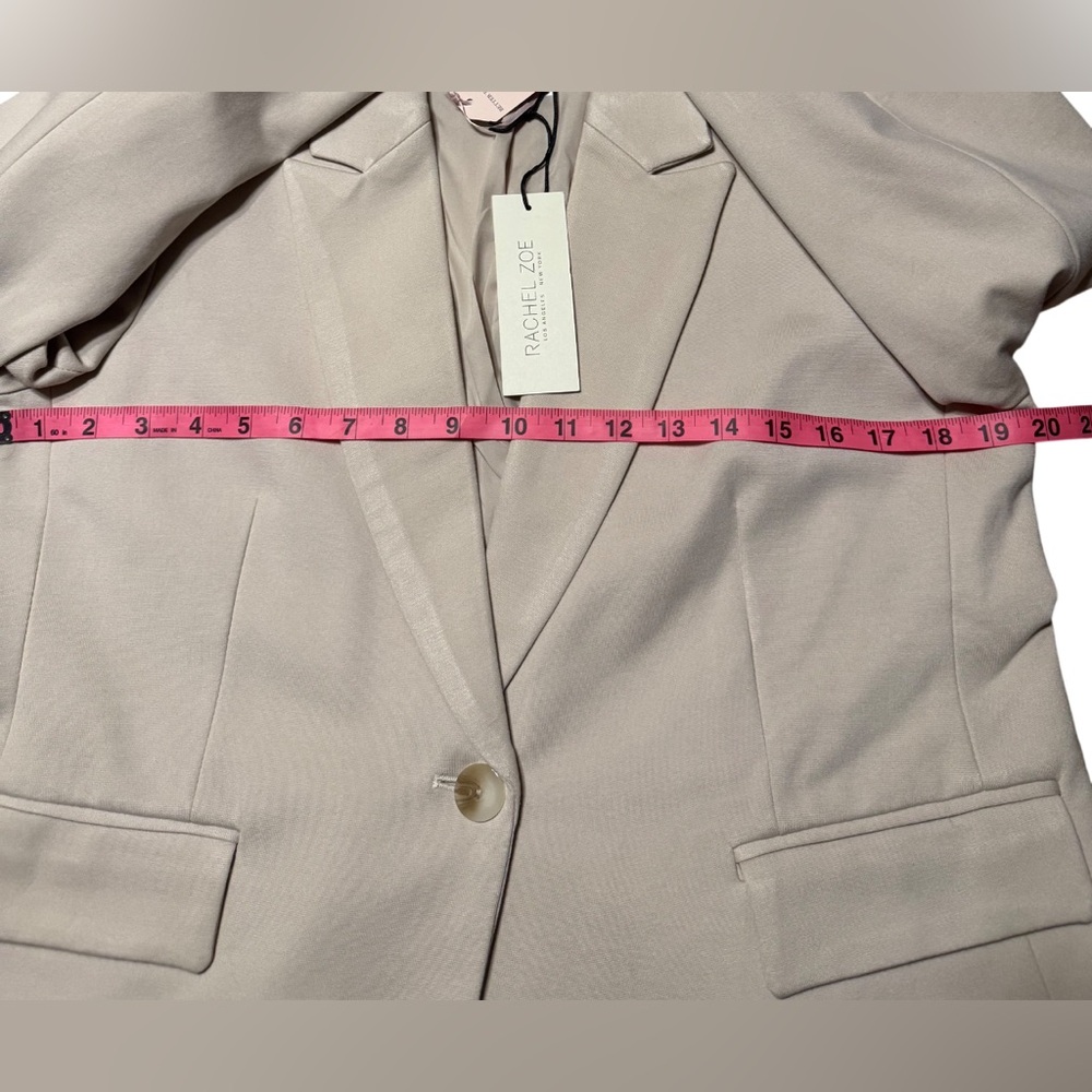 Rachel Zoe Light Beige Women's Blazer, Large. NWT - Picture 10 of 11